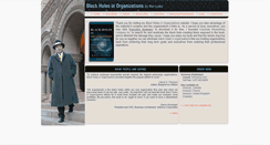 Desktop Screenshot of blackholebook.com